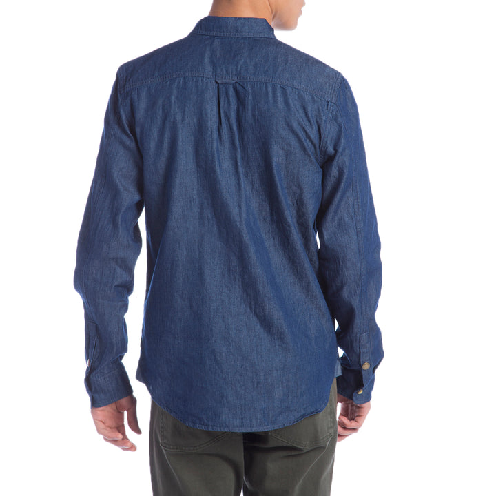 Roark St. Petes Denim Button Down Shirt Indigo