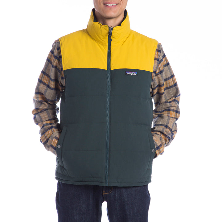Patagonia Reversible Bivy Down Vest Carbon