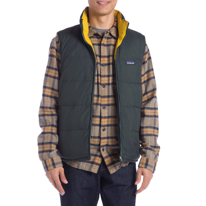 Patagonia Reversible Bivy Down Vest Carbon