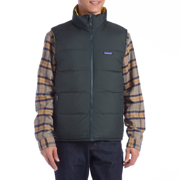 Patagonia Reversible Bivy Down Vest Carbon