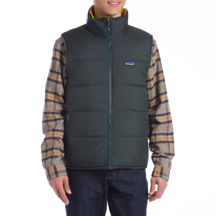 Patagonia Reversible Bivy Down Vest Carbon