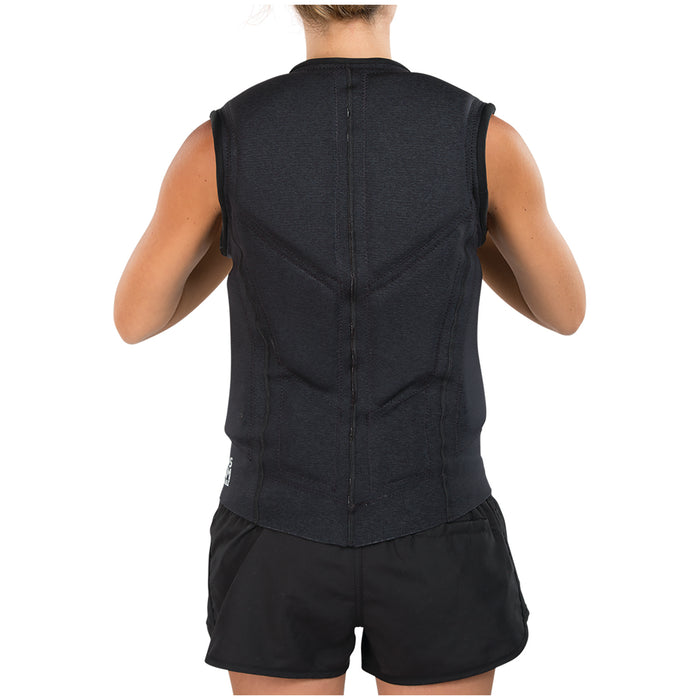 Liquid Force Z-Cardigan Comp Wakeboard Vest - Women's 2019 Black/Black