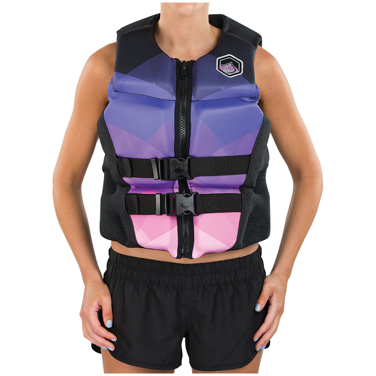 Liquid Force Diva CGA Wakeboard Vest - Women's 2019 Black/Purple