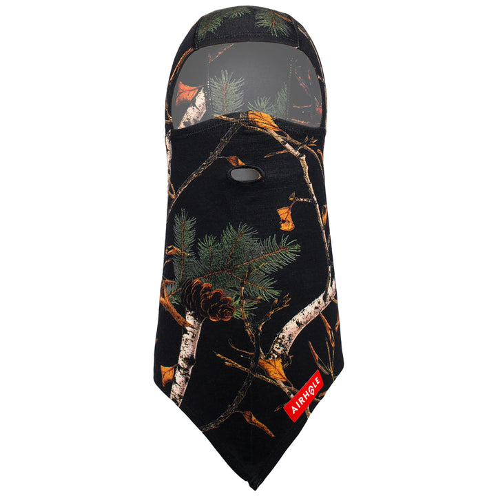 Airhole Hinged Merino Balaclava Night Camo