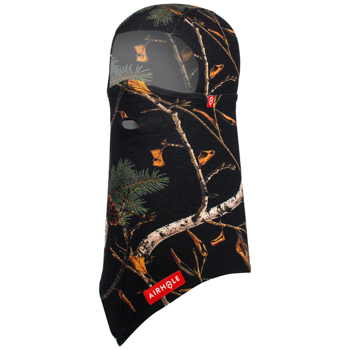 Airhole Hinged Merino Balaclava Night Camo