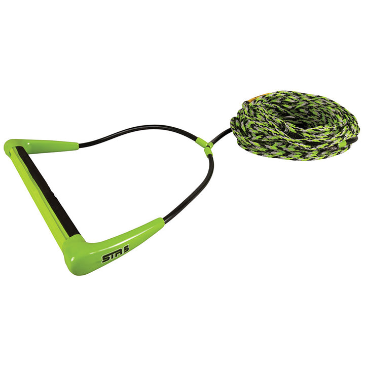 Liquid Force STR 5 Handle + Static 65 ft Mainline Green