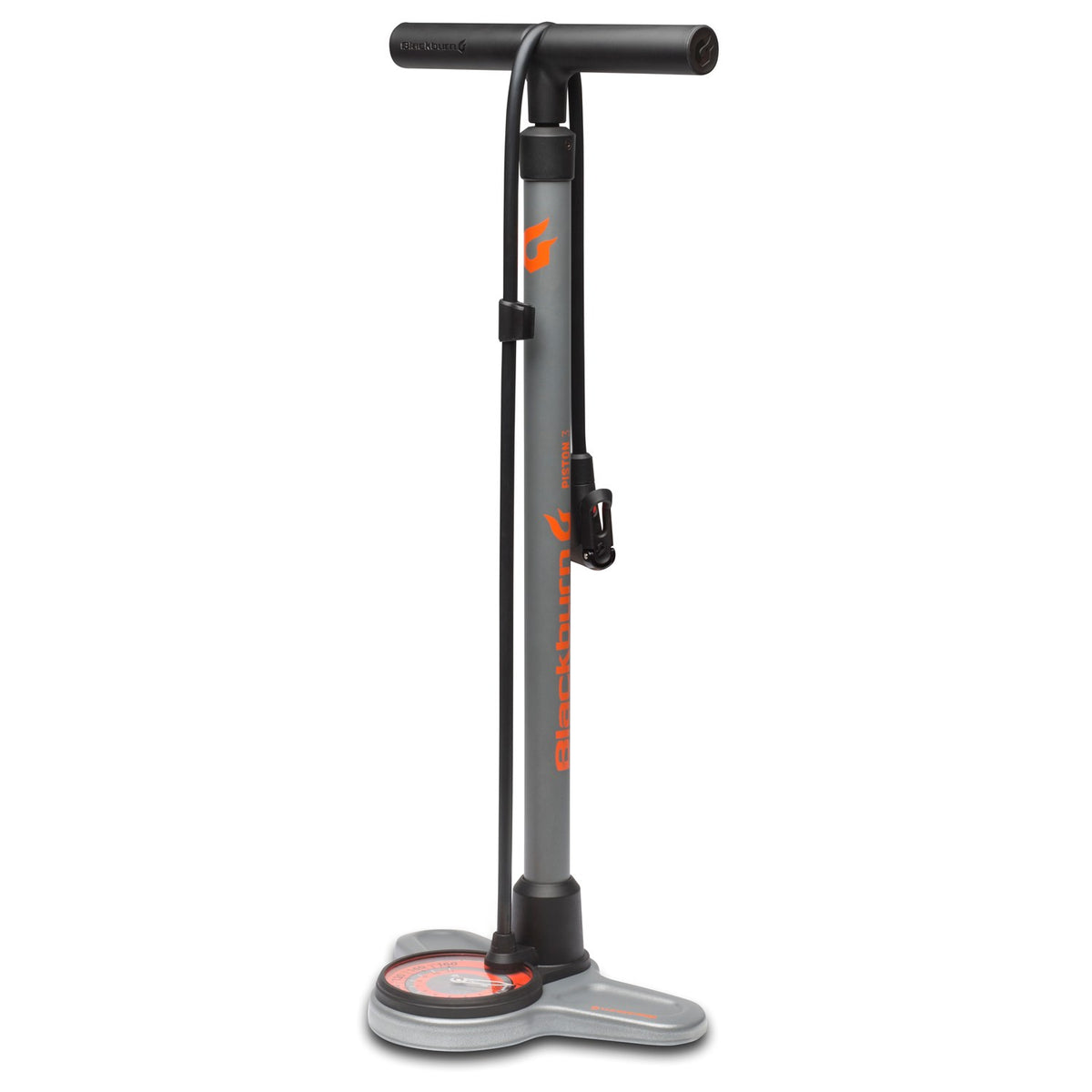 Blackburn Piston 3 Floor Bike Pump Grey/Orange