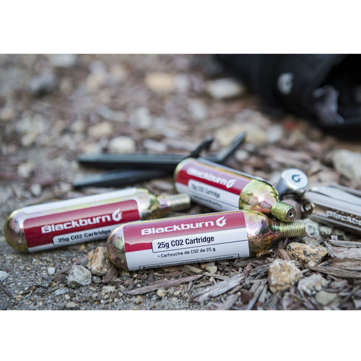 Blackburn Threaded 25g (3 pk) CO2 Cartridge Refills