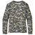 Patagonia Capilene Crewneck Top - Big Boys' El Nino Camo Small: Feather Grey