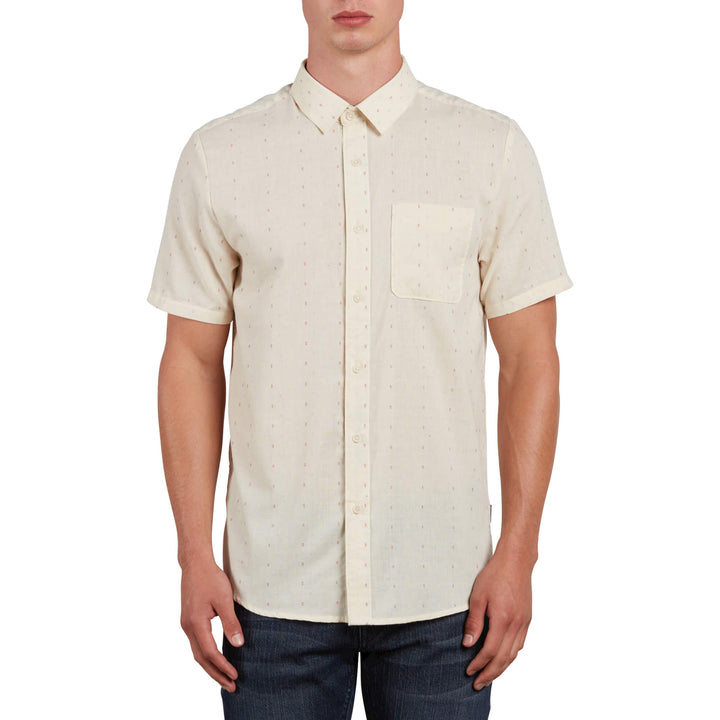 Volcom Dobler Short-Sleeve Shirt White Flash
