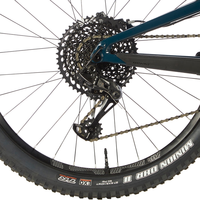 Santa Cruz Bicycles Nomad 4 C S Complete Mountain Bike 2018 Gloss Ink/Gold