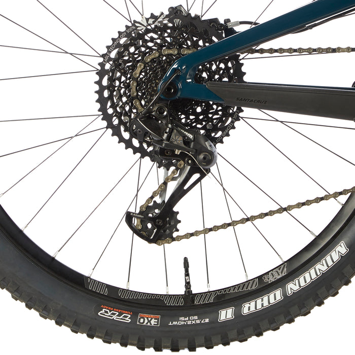 Santa Cruz Bicycles Nomad 4 C S Complete Mountain Bike 2018 Gloss Ink/Gold