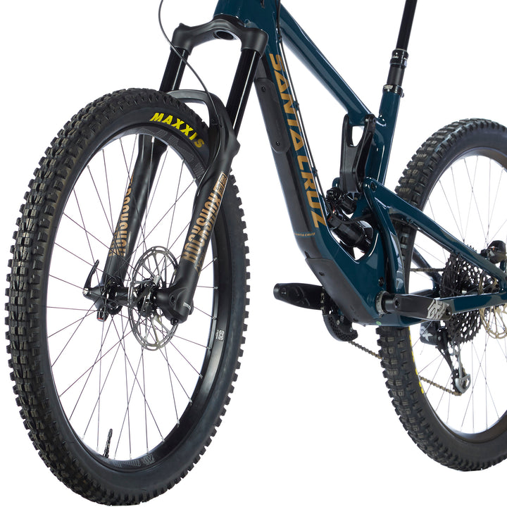 Santa Cruz Bicycles Nomad 4 C S Complete Mountain Bike 2018 Gloss Ink/Gold