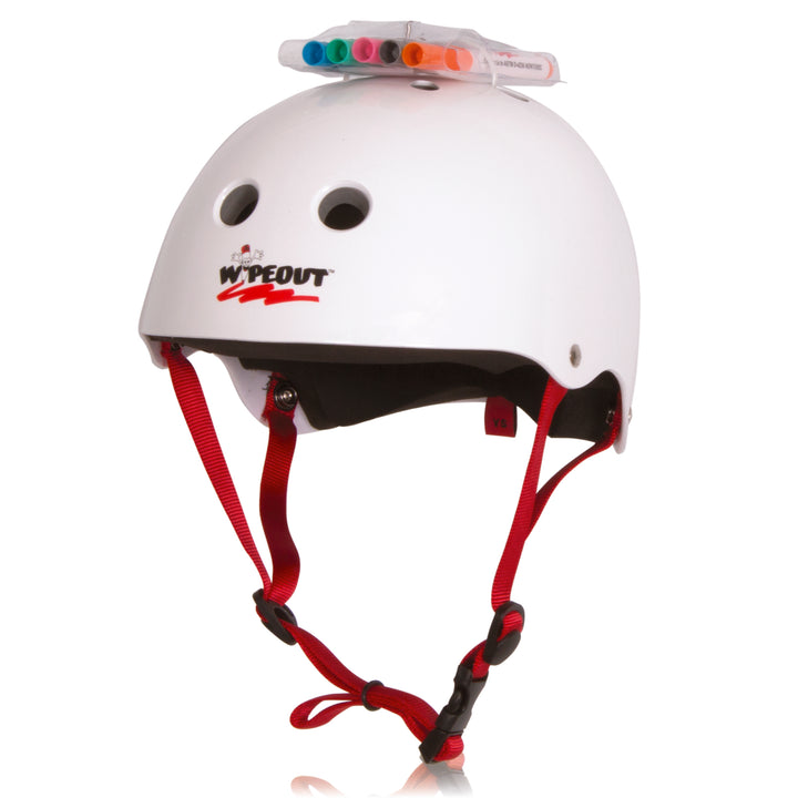 Liquid Force Wipe Out Wakeboard Helmet - Kids' White