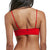 Volcom Simply Seamless V-Neck Bikini Top - Women's True Red