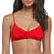 Volcom Simply Seamless V-Neck Bikini Top - Women's True Red