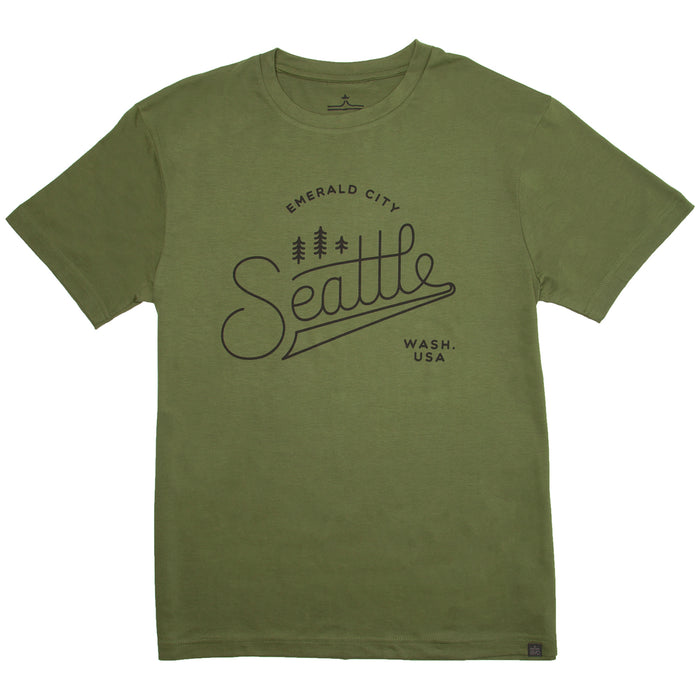 evo Seattle Supima® T-Shirt Military Olive