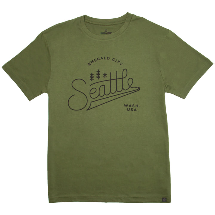 evo Seattle Supima® T-Shirt Military Olive