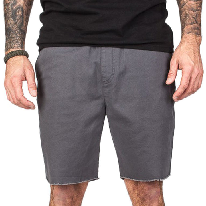 Brixton Madrid Shorts Charcoal