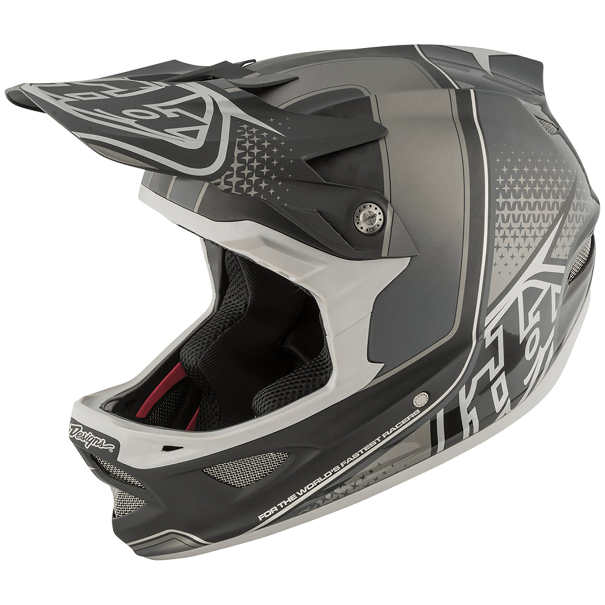 Troy Lee Designs D3 Carbon MIPS Bike Helmet Starburst Black