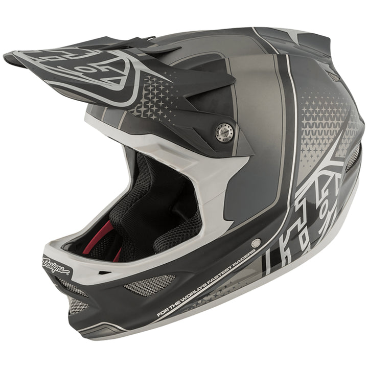 Troy Lee Designs D3 Carbon MIPS Bike Helmet Starburst Black