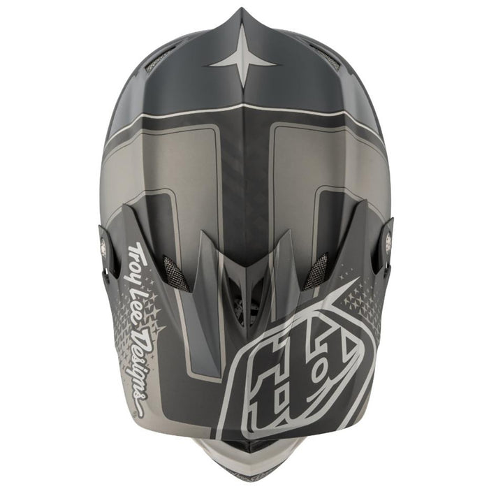 Troy Lee Designs D3 Carbon MIPS Bike Helmet Starburst Black
