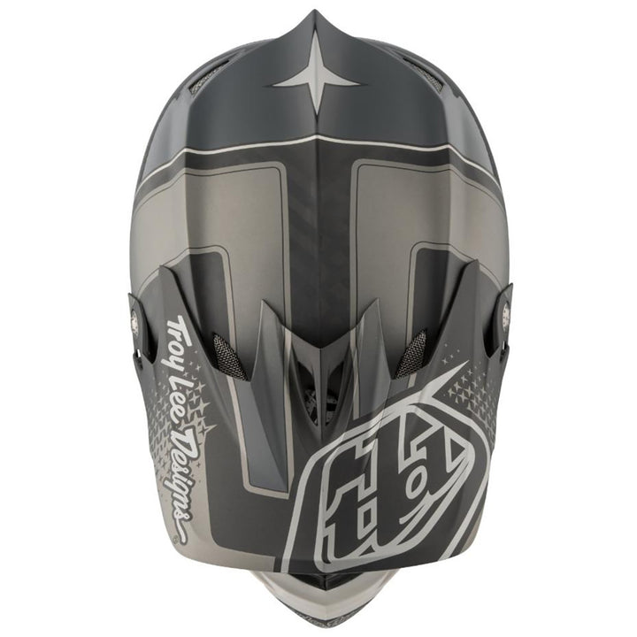 Troy Lee Designs D3 Carbon MIPS Bike Helmet Starburst Black