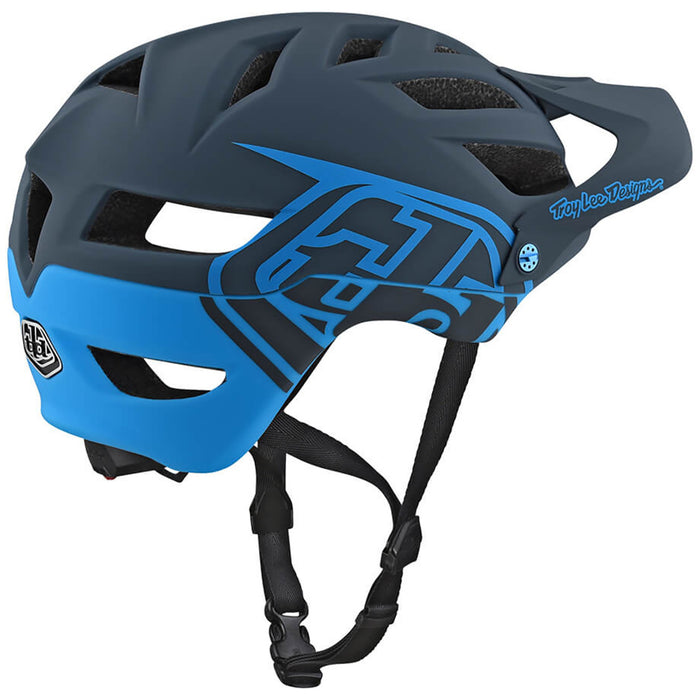 Troy Lee Designs A1 Drone Bike Helmet Drone Gray Ocean