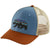 Patagonia Fitz Roy Bear Trucker Hat Railroad Blue