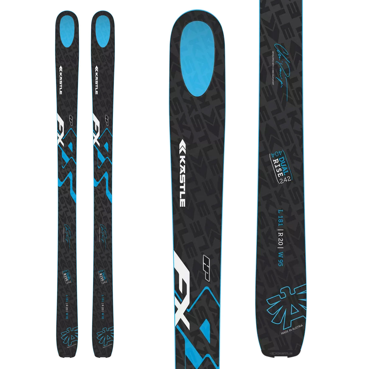 Kastle FX95 HP Skis 2017