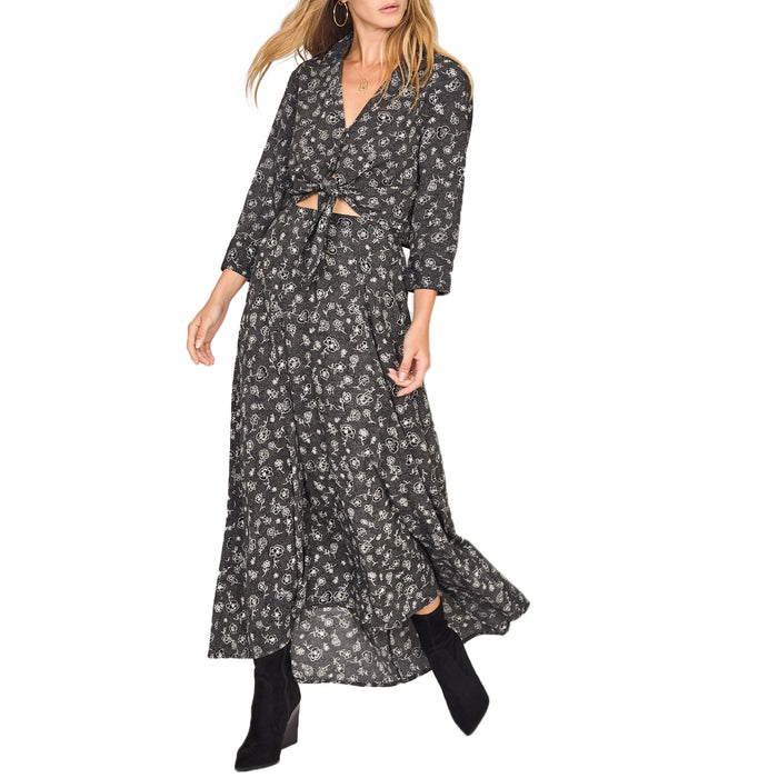 Amuse Society Afternoon Flirt Skirt - Women's Black Sands