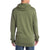 evo Ridgetop Merino Wool Pullover Hoodie Hemlock Back View