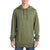 evo Ridgetop Merino Wool Pullover Hoodie Hemlock Front View