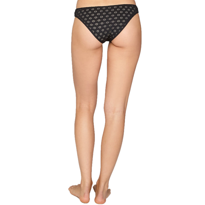 Amuse Society Carine Cheeky Bikini Bottoms - Women's Solid Black