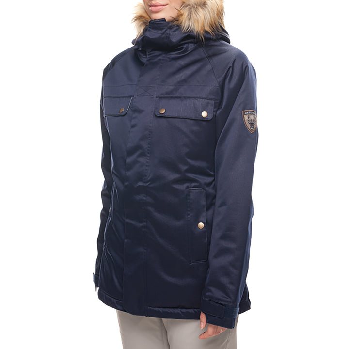 686 Dream Insulated Jacket - Women's Navy Gator Texture