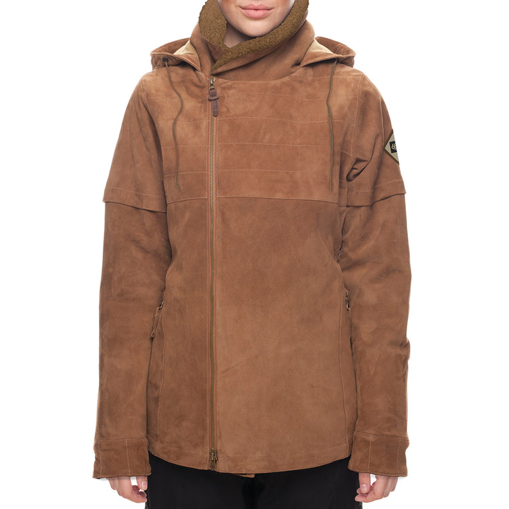 686 Immortal Insulated Jacket - Women's Caramel Suede