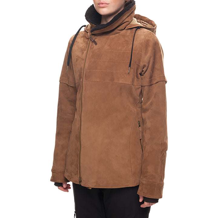 686 Immortal Insulated Jacket - Women's Caramel Suede