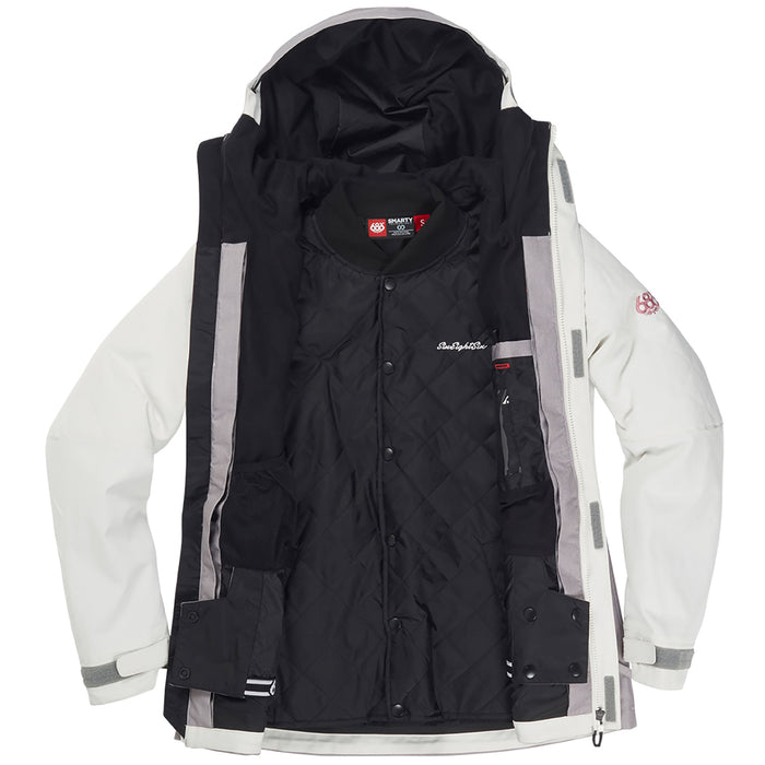 686 Smarty® 3-in-1 Aries Jacket - Women's White Colorblock