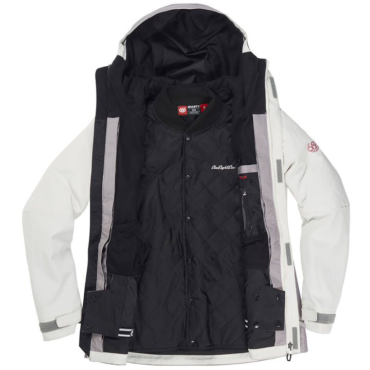 686 Smarty® 3-in-1 Aries Jacket - Women's White Colorblock