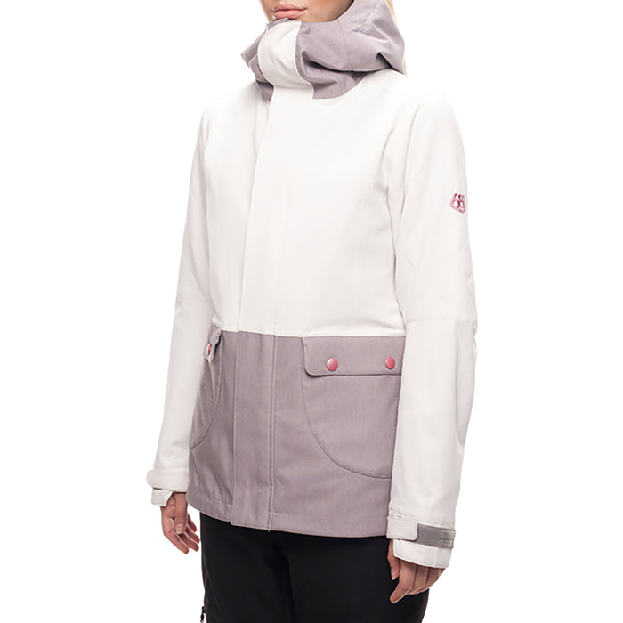 686 Smarty® 3-in-1 Aries Jacket - Women's White Colorblock