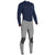 Vissla 7 Seas 4/3 50/50 Chest Zip Wetsuit Dark Naval