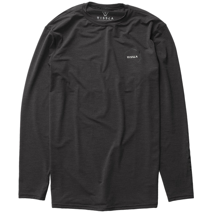 Vissla Alltime Long Sleeve Surf Shirt Phantom Heather
