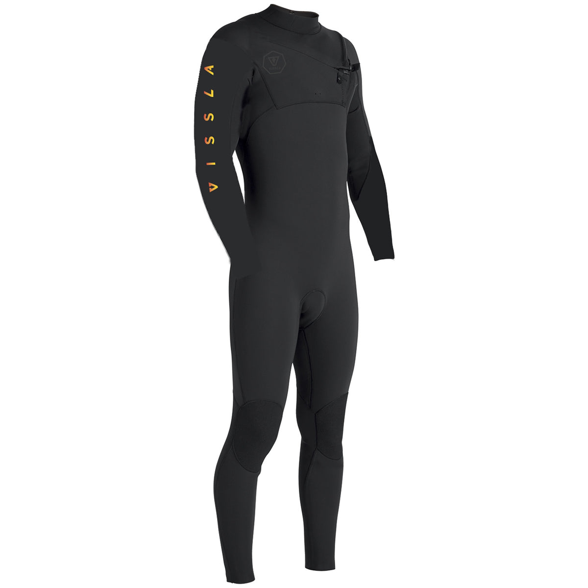 Vissla 7 Seas 3/2 Tripper Chest Zip Wetsuit - Boys' Black