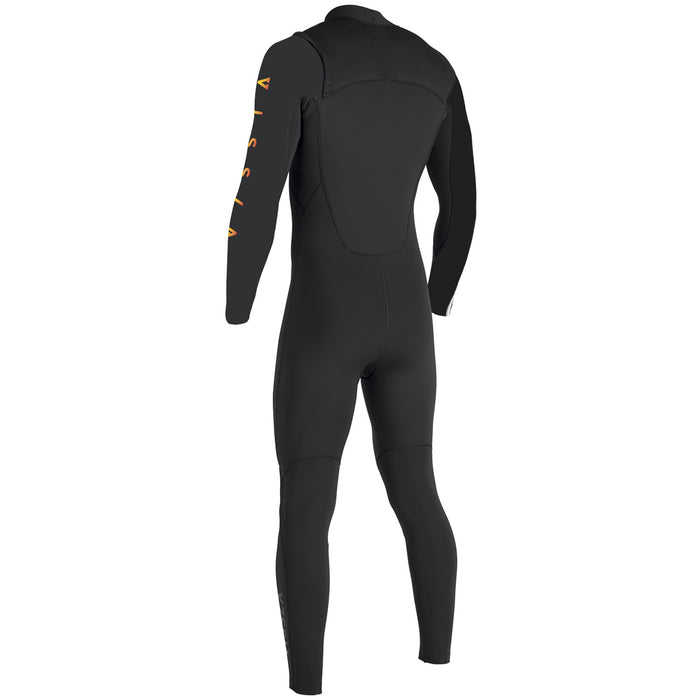 Vissla 7 Seas 3/2 Tripper Chest Zip Wetsuit - Boys' Black