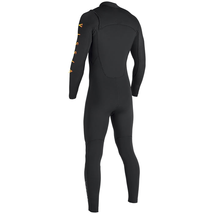 Vissla 7 Seas 3/2 Tripper Front Zip Wetsuit Black