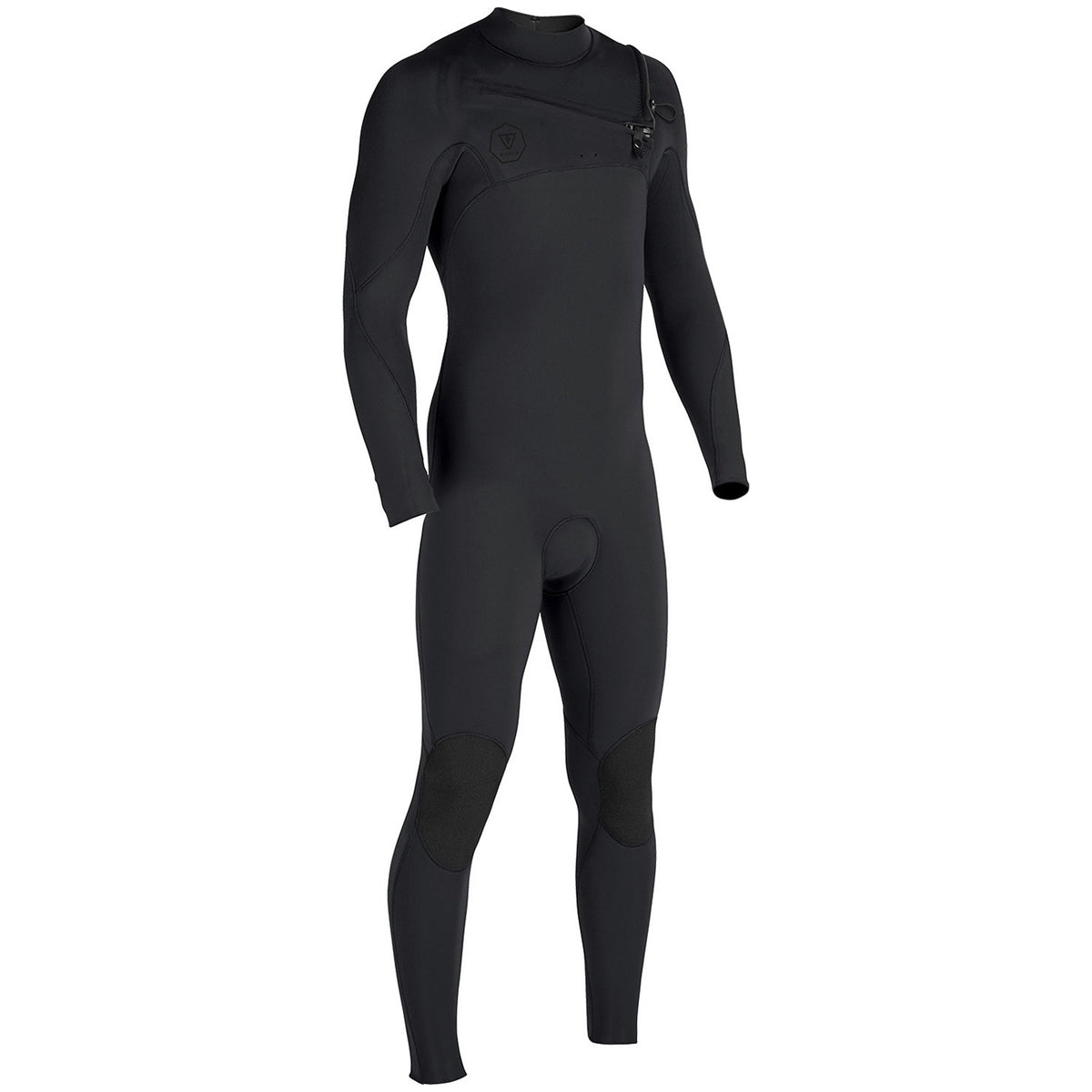 Vissla 7 Seas 3/2 Tripper Front Zip Wetsuit Black