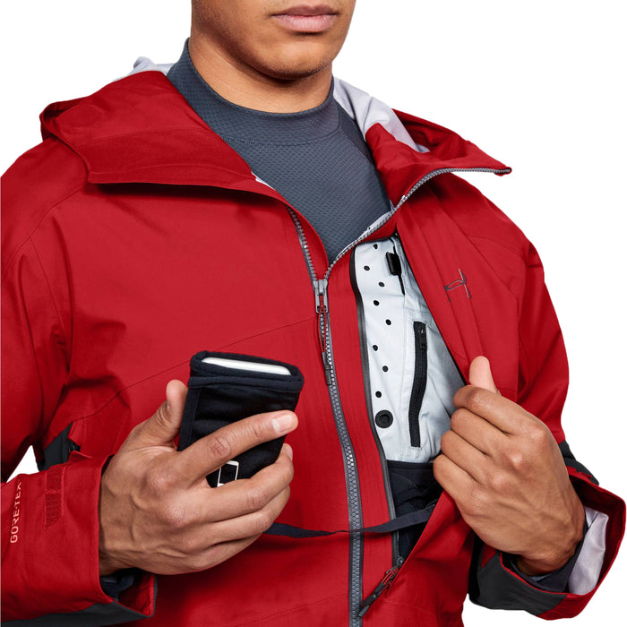 Under Armour Chugach GORE-TEX® Jacket Red/Truffle Gray/Black