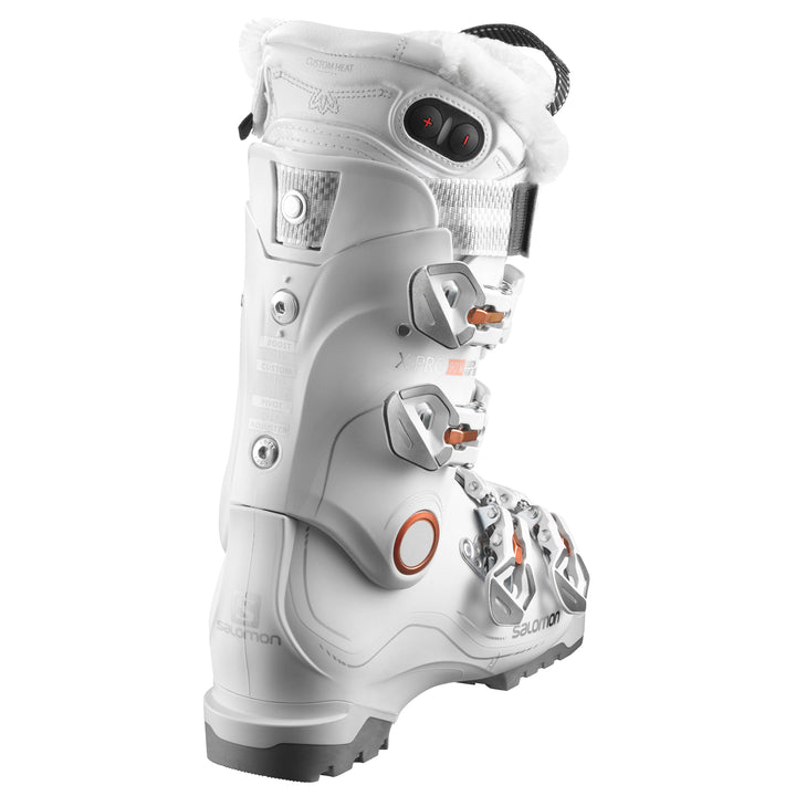 Salomon X Pro Custom Heat Ski Boots - Women's 2018 White/Corail
