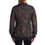 Volcom Casco Down Puff Jacket - Women's Black Floral Print