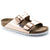 Birkenstock Arizona Leather Soft Footbed Sandals - Women's Metallic Copper